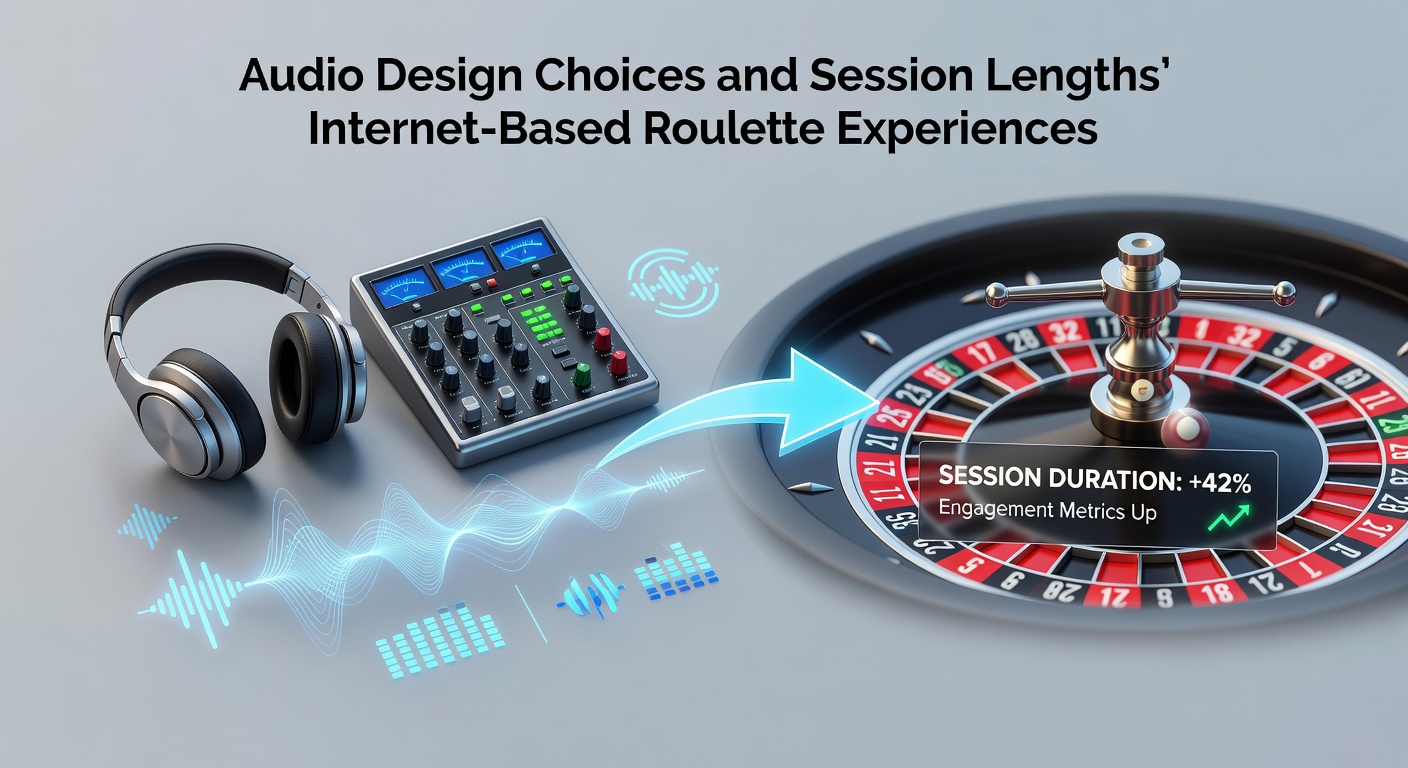 Digital roulette interface displaying spinning wheel with layered audio controls and visual feedback elements
